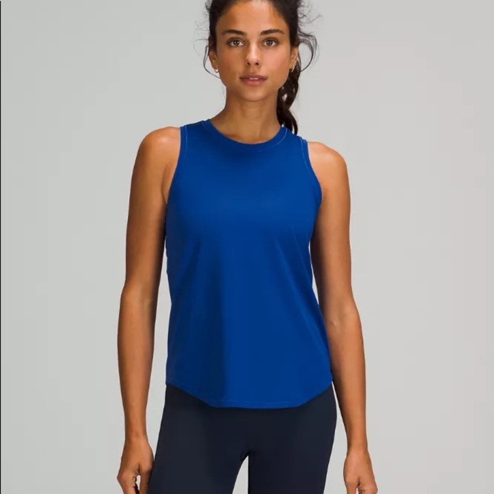 Lululemon blue tank top